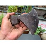 Indian Antique Iron Hand Forged Axe Blade Wood Cutting/Hunting Axe Head Hatchet