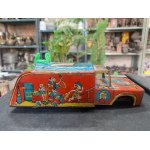 Vintage Indian Old Fire Engine Car Vehicle Tin Metal Made Kids Playing Toy Car