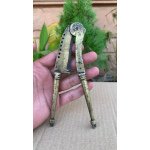 Antique Handcrafted Brass Betel Nut Cutter Rajasthan Areca Seed Cutter Sarota