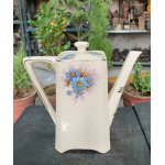 Vintage Hand Made Unicorn Brand Floral Pattern Ceramic Porcelain Teapot Kettle