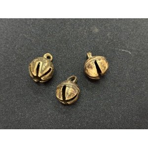 Vintage Rare Collectible Hand Crafted Brass Ghungroo 3 pieces Of Cow Got Bell
